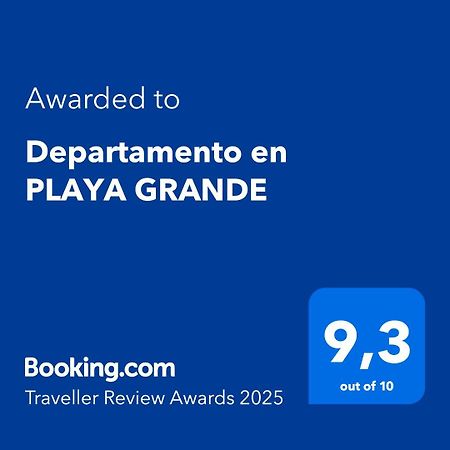 马德普拉塔Departamento En Playa Grande公寓 外观 照片