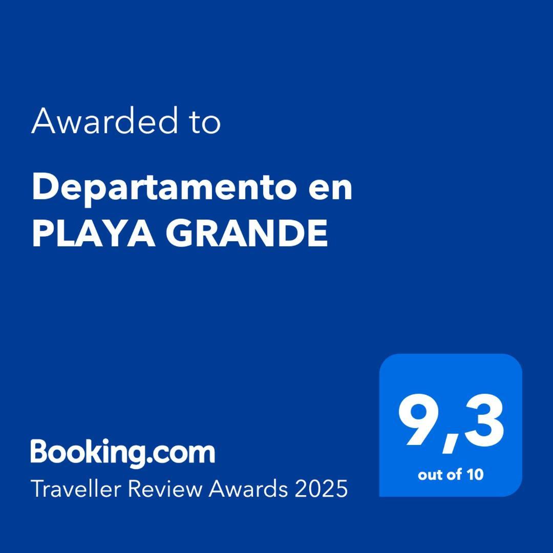 马德普拉塔Departamento En Playa Grande公寓 外观 照片